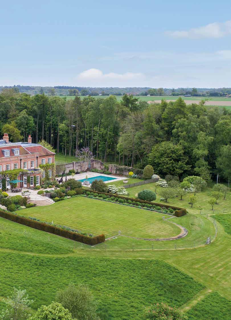 A truly exceptional country house in a classical style with