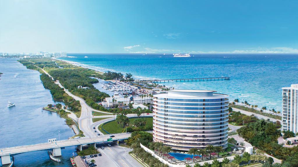 Redefining Tranquility Oceanbleau is an unprecedented residential masterpiece on charming Hollywood Beach.