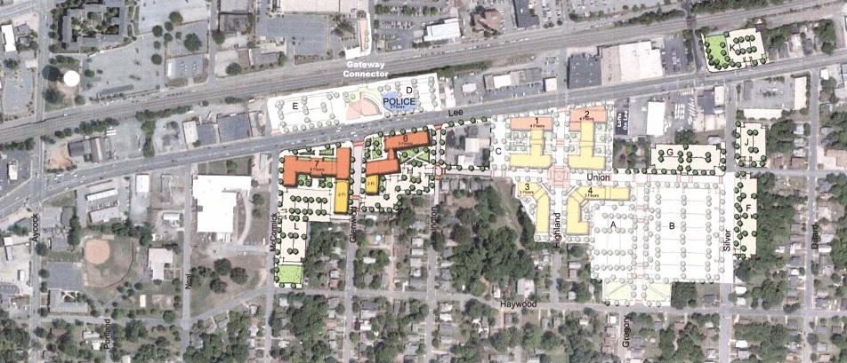 Phase II Proposed location at the intersection of Glenwood Avenue and Lee Street Approximately 330 resident beds Approximately 30,000 sf of mixed-use