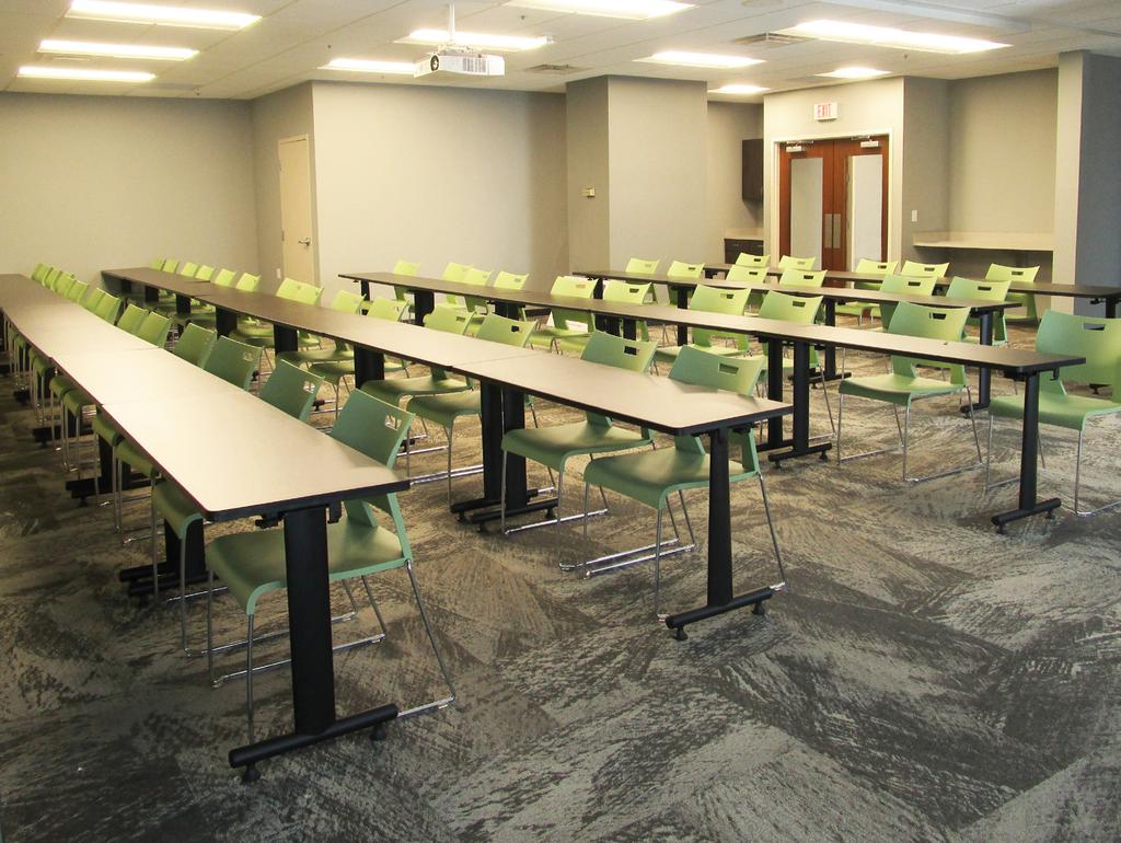 provides ample room for team meetings Conference room The state-of-the-art conference room