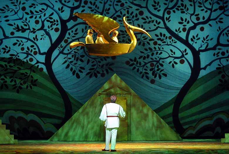 The Magic Flute Los Angeles Opera Production Sir Peter Hall Scenic