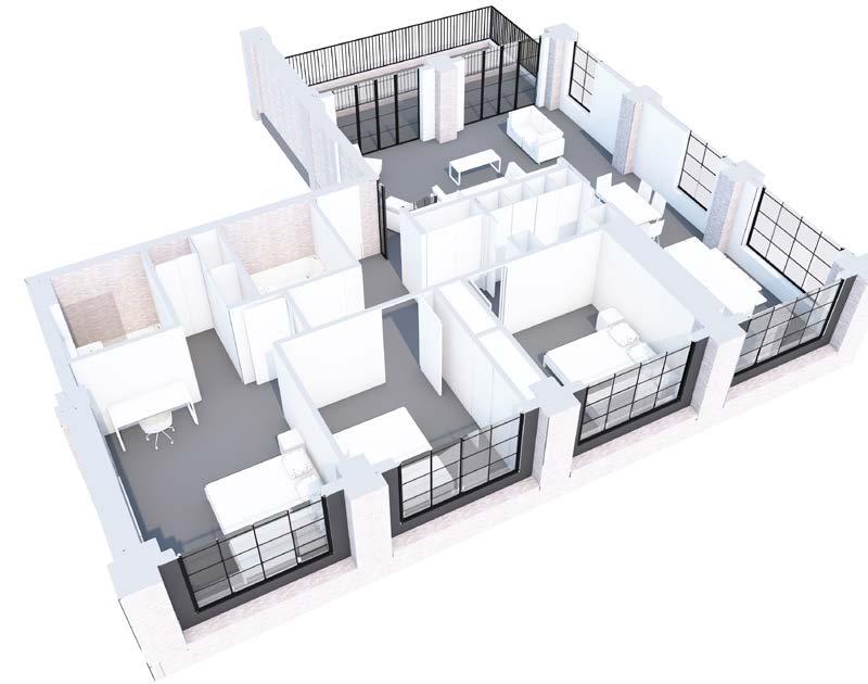 Apartment 0- Bed Apartment Floor Living Room 7. x. m Kitchen / Dining.7 x.6 m Master Bedroom.6 x. m En Suite.