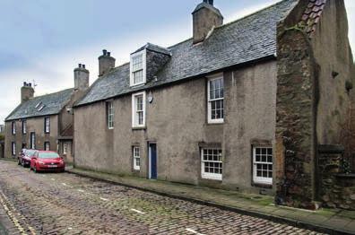 fantastic opportunity to own a Listed property situated in the historic cobbled streets of Old Aberdeen.