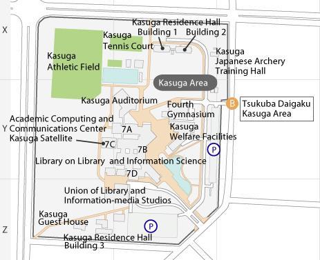 Map : Kasuga Campus Information: Book Expo : During three days from September 14 th to 16 th Museological books, journals, guidebooks in Japan, China, and Korea will be displayed at the Entrance Hall