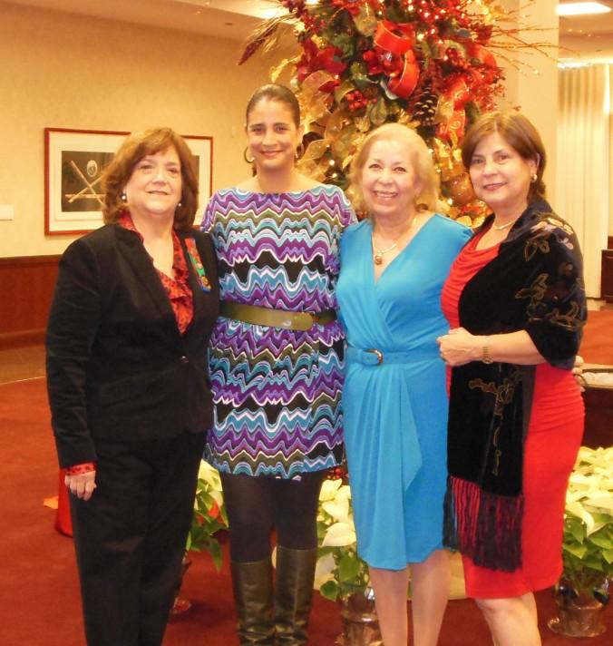 Insert Page 6 McAllen Installs New Members The McAllen Table is proud to present four new members. They are, l-r: Nancy Cosby, Dr.
