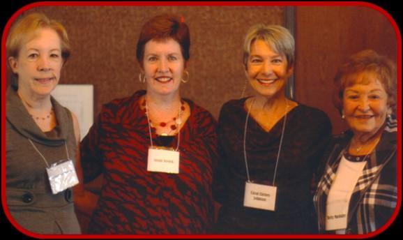 Paula Lynch, on the right, and Lori Scott attended the