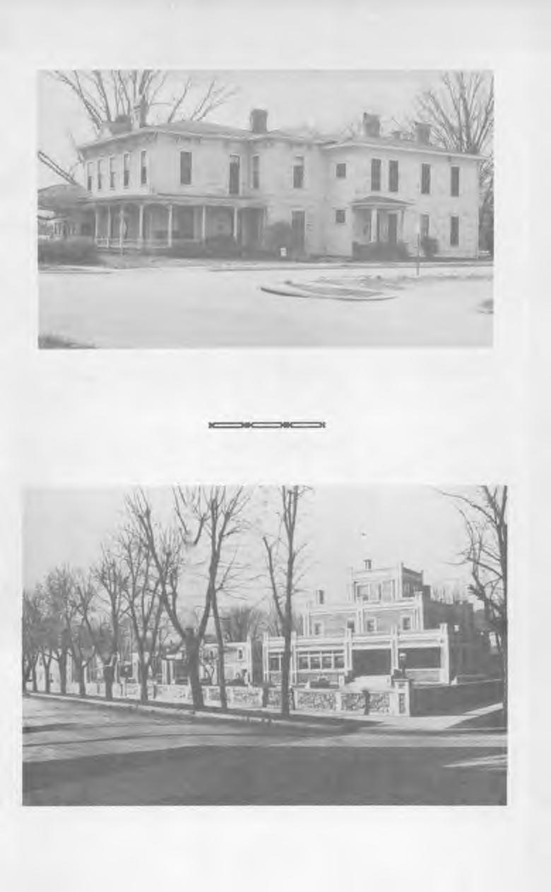 600 Grove Avenue - southwest corner of Grove (now named Manning) and Madison streets. The Lawler-Daye House, for many years a rooming house, was demolished in 1976.