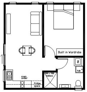 Private open space: As outlined in Schedule 1, Part 4, Clause 17, at least 24m² and accessible from a habitable room, at least 4 metres wide and with a gradient not steeper than 1:50.