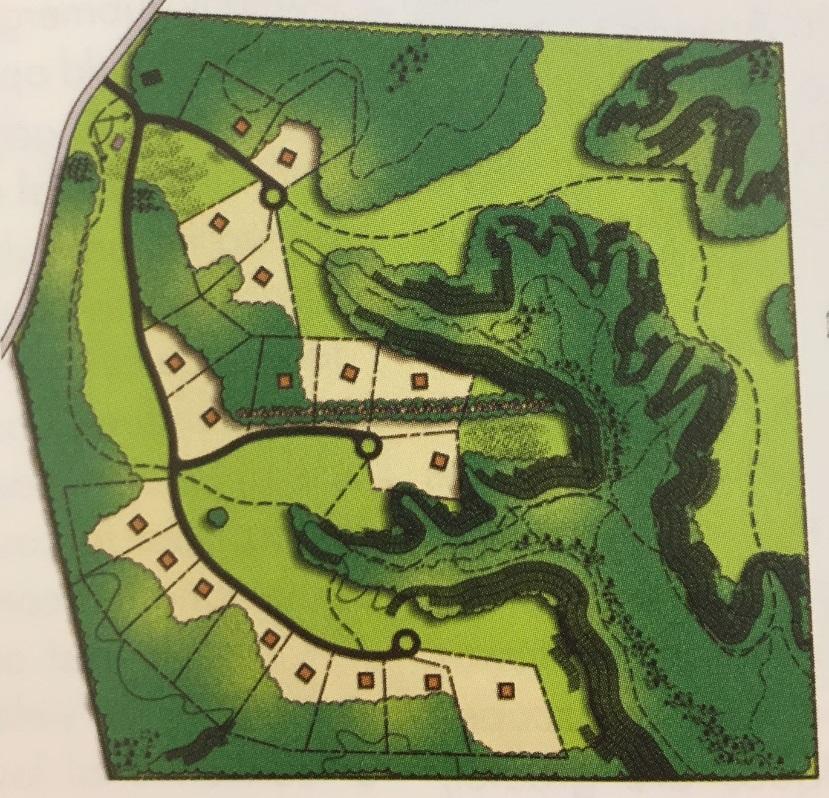 Conservation Subdivisions: Models (Source: Rural By Design R.