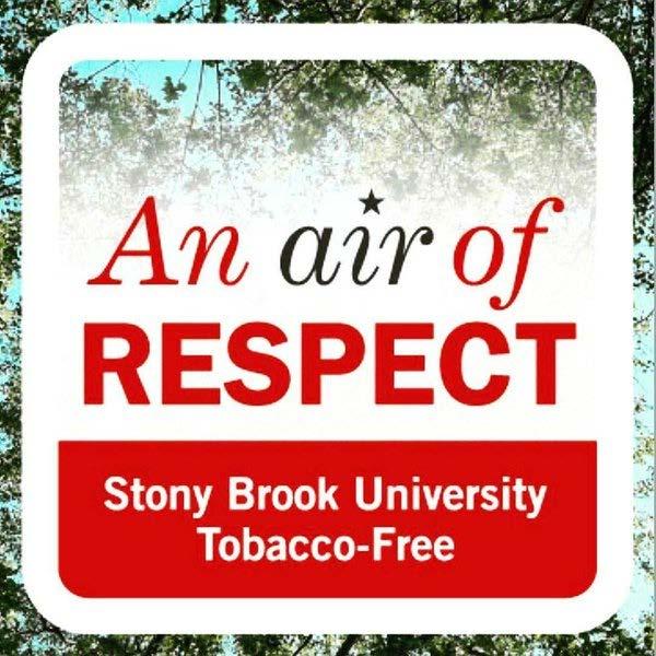 Tobacco Free! Stony Brook is tobacco free!