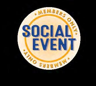 Members Only Social Event Size: 100-150 Attendees