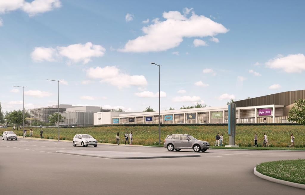 SAT NAV: XXX XXX Maylands Retail Park Hemel Hempstead Sat Nav 112,000 sq ft Scheme size Open A1 with restrictions Planning This image is published for