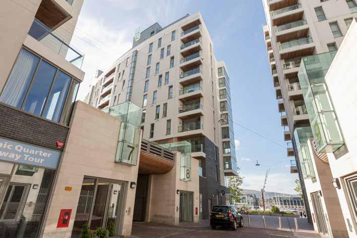 KEY FEATURES Superb Fourth Floor Two Bedroom Apartment In This Prestigious Landmark Development Spacious Open Plan Kitchen/Dining/Living Area With Balcony Overlooking The Courtyard Luxury High Gloss
