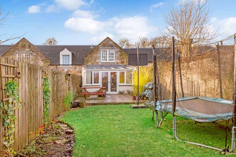 .. Enjoying an idyllic, semi-rural setting on the edge of desirable Balerno, this three-bedroom steading conversion strikes the perfect balance of traditional charm and contemporary luxury.