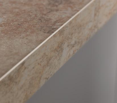 P-Zero If you are looking for a square edge, a selection of Formica Prima 38mm worktops,