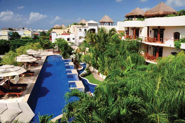 It s not an all-inclusive Ritz-type resort, but it is considered to be the best hotel in the heart of Playa del Carmen.