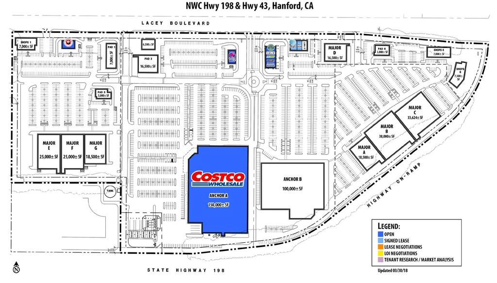 Proposed Site Plan This information has been secured from sources we believe to be reliable, but Retail California and Pearson Realty makes no guarantees, representations, or warranties of any kind,