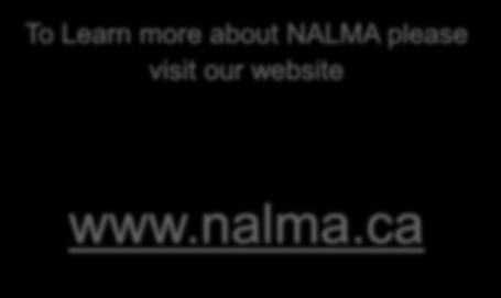NALMA website To