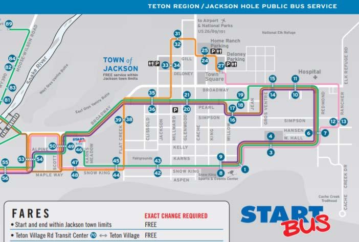 The Jackson/Teton County Comprehensive Plan prioritizes the creation of a safe, efficient, interconnected, multi-modal transportation network.