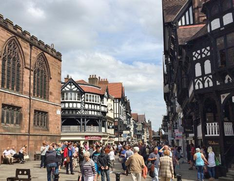 Chester is an important tourist destination and the administrative centre for Cheshire and is located approximately 45 miles south west of Manchester and 22 miles south of Liverpool.