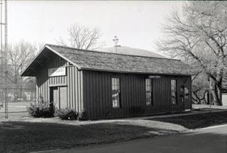 When the house was slated for demolition for the extension of I-270 in 1974, the preservation and restoration of the John B. Myers House were made possible by Historic Florissant, Inc. and the U.S.