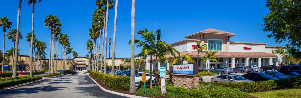 TM Shadowwood Square Boca Raton, Palm Beach County, Florida Cushman & Wakefield s Retail Investment Advisors is pleased to offer for sale Shadowwood Square, a 254,942 sf community shopping center