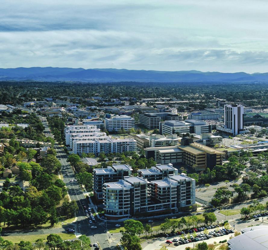 WE ARE DEDICATED TO BUILDING AN ICONIC CANBERRA A CITY OF VIBRANT TOWN CENTRES
