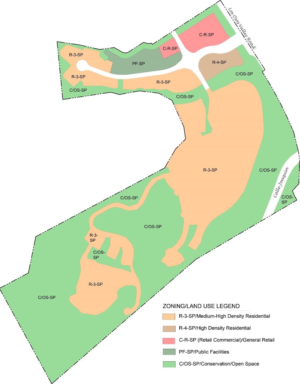 Figure 2-1 Zoning/Land Use Map Land