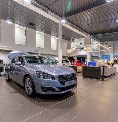 Executive Summary Freehold Peugeot/Citroen car showroom.