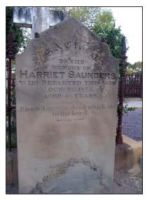 Samuel Saunders and Harriet Harvey had had four more children after arriving in South Australia. Besides Mary Ann b. 1848 in Gloucestershire were: Harriot b. 1855, Henry James b. 1858, Elizabeth b.