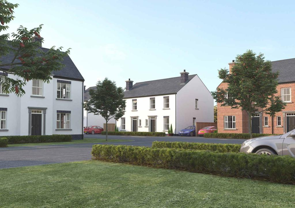 Situated in a quiet residential location behind Maloon Manor on the Morgans Hill Road, Cookstown, this new development will consist of forty-two three and four bedroom homes.