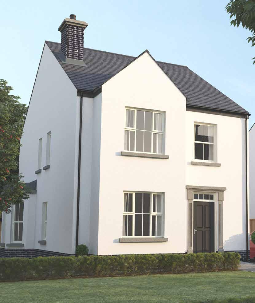 THE MULBERRY GROUND FLOOR Kitchen/dining with utility off Lounge Hall with WC off FIRST FLOOR Four bedrooms Master bedroom with ensuite off Bathroom KITCHEN / DINING BED 2 BED 3