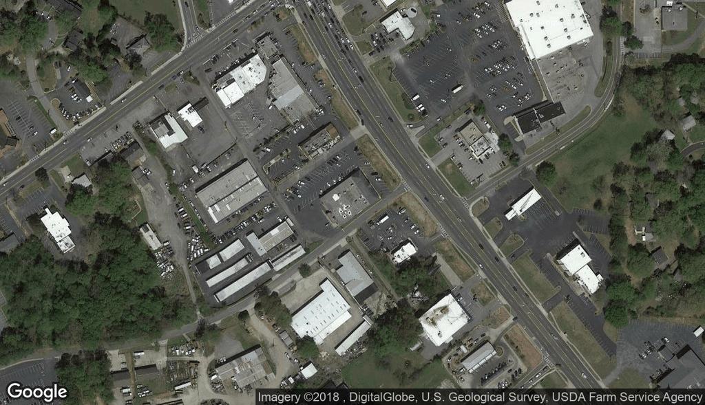 Aerial Map Advanced Auto Parts & National Health Care Center NNN ADVANCED AUTO PARTS &