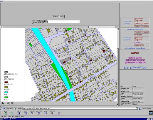 Image 6: A cadastral unit with information available CONCLUSIONS After the completion of this project and the functioning of the application on the Internet, some overall notes can be reported. 1.
