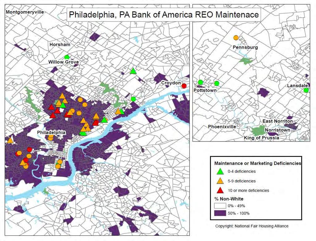 The National Fair Housing Alliance is amending its HUD complaint against Bank of America to add new evidence in the Philadelphia, PA metro area being filed today (8/31/2016).