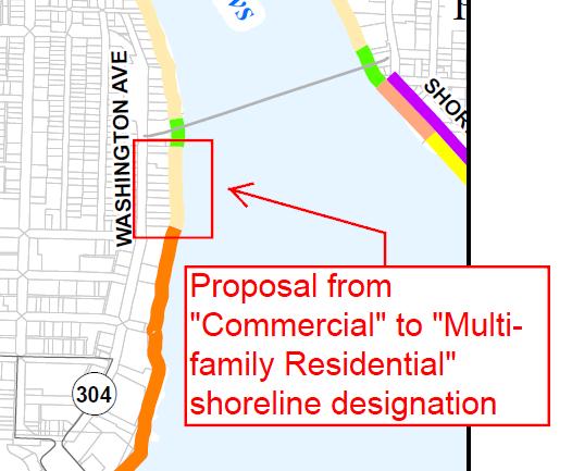 PROPOSED LIMITED AMENDMENTS Text: Removed superseding sections to the Critical Area Ordinance Revised Land Use chart to allow single-family homes in