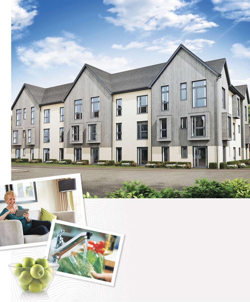 LATITUDE @ THE QUAYS North House 2 bedroom apartments This elegant 3 storey block features a selection of two bedroom apartments in a choice of different layouts.