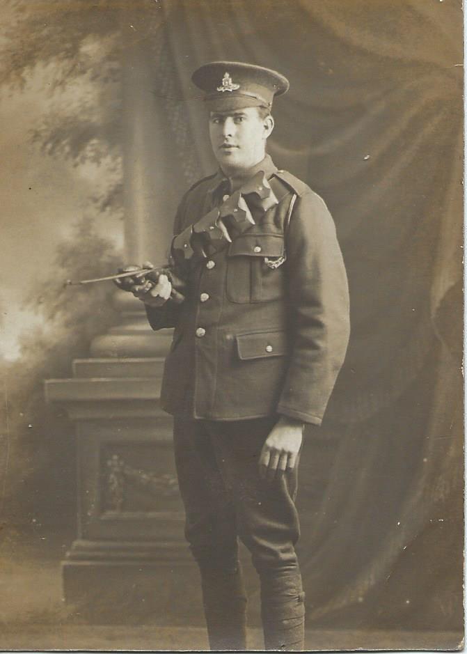 John Ward DINGLE, born Illogan, son of Richard B & Lottie DINGLE of Philleigh Service number Army, Horse