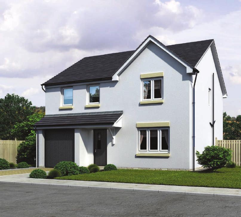 CARNEGIE GRANGE, DUNFERMLINE The Geddes 4 Bedroom home The Geddes is a fantastic home designed with substantial space for growing families.
