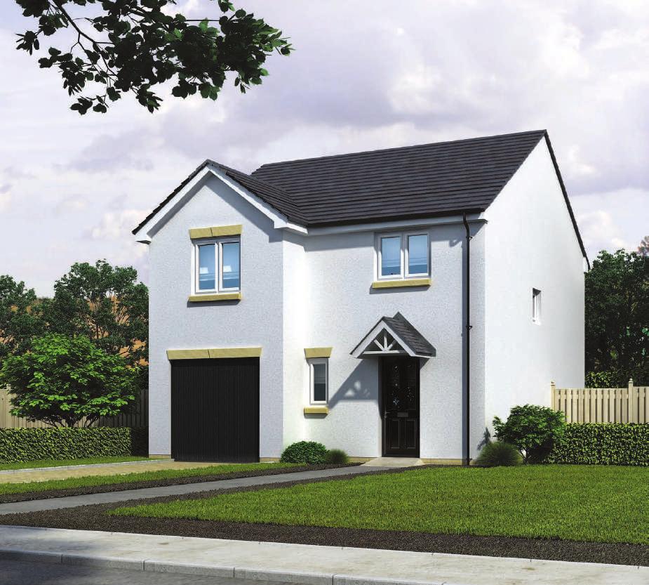 CARNEGIE GRANGE, DUNFERMLINE The Chalmers (SEMI DETACHED / DETACHED) 3 Bedroom home The Chalmers is a practical and stylish family home, with a convenient layout for contemporary living.