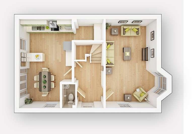 First Floor Master Bedroom (max.) 3.52m x 3.40m 11'7" x 11'2" Bedroom 2 (max.) 3.64m x 2.99m 11'11" x 9'10" Bedroom 3 (max.) 3.05m x 2.95m 10'0" x 9'8" Bedroom 4 (max.) 3.10m x 2.