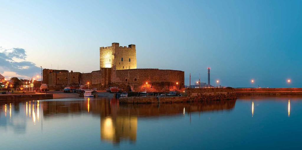 EXPLORE THE BEST OF THE LOCAL AREA Just minutes walk from the peaceful sanctuary of Royal Quays is the vibrant and historic town of Carrickfergus with restaurants, shopping centres and entertainment