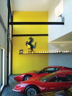 SELECTED BUILT PROJECTS PUBLIC AND COMMERCIAL PICCOLA SCUDERIA FERRARI Conversion of a warehouse into a state-of-the-art