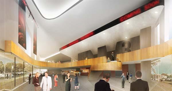 Performing Arts Centre. The project includes a new tiered theatre as well as a conservatorium of music.