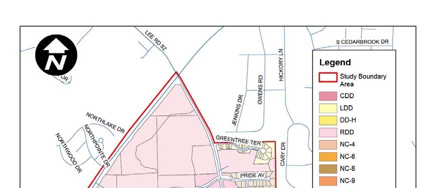 CURRENT ZONING Limited Development District (LDD) Low (1/2 acre lots) to moderate density