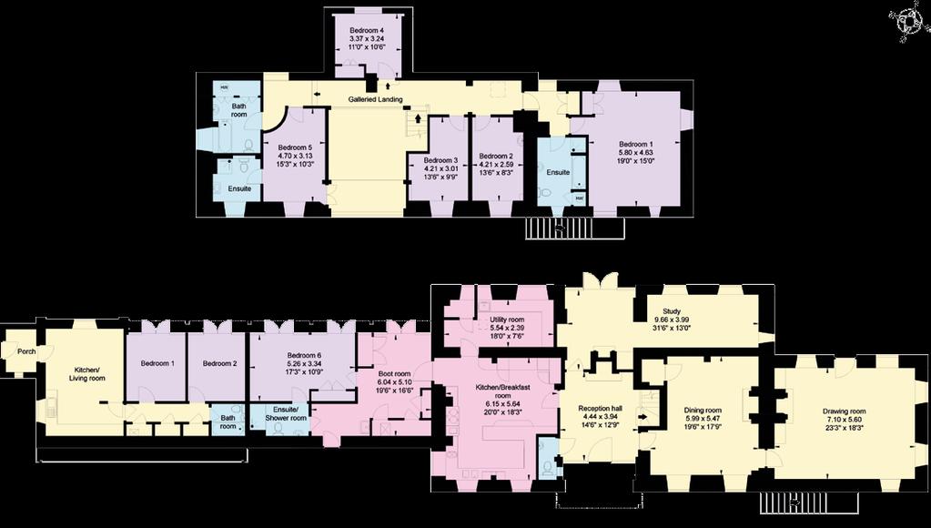 Approximate Gross Internal Floor Area 444 sq.m (4,779 sq.