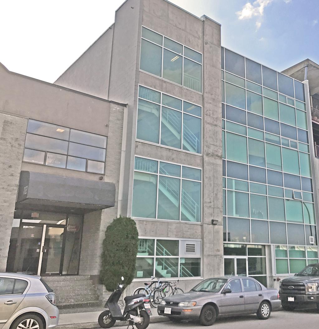 FOR SALE OR LEASE QUALITY OFFICE BUILDING IN VANCOUVER S FASTEST GROWING TECH/PRODUCTION HUB WEST TH AVENUE,5 SF HIGH -QUALITY