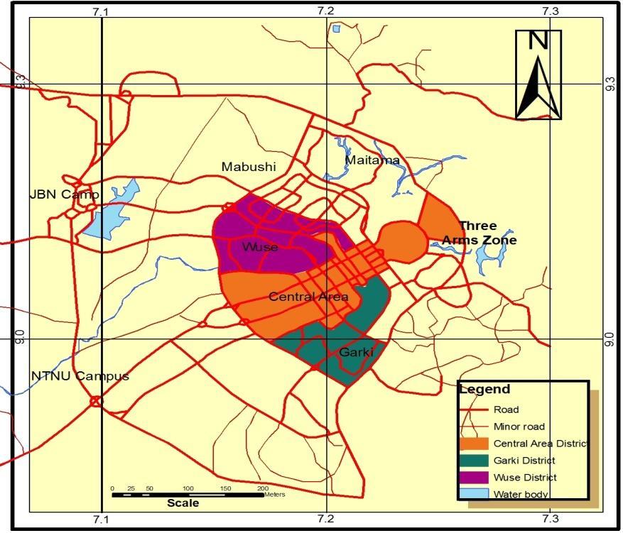 Figure 1: Abuja: Study site Source: Federal Capital Territory Development Authority (2012) 4.