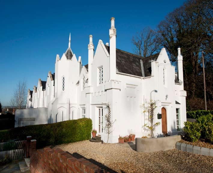 This charming Gothic style home dates back to c.1830 and occupies a south west facing site just off Old Quay Road, which is a couple of hundred yards from Cultra Seafront.