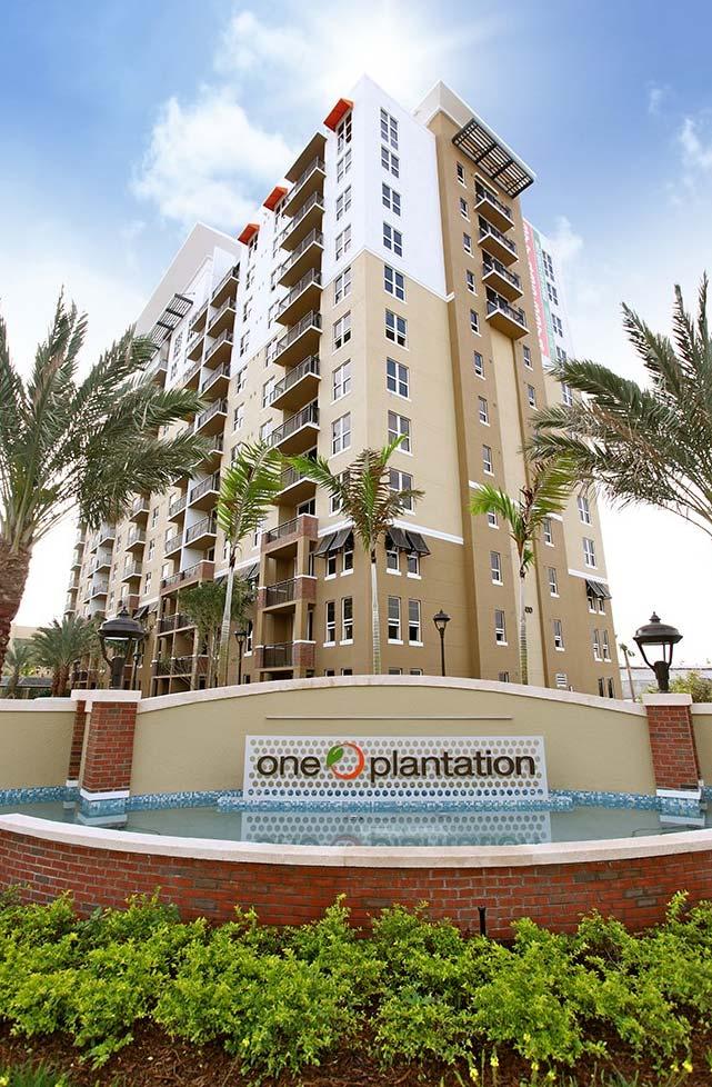 One Plantation Place, has transformed the southwest corner of University Drive and SR 84/I
